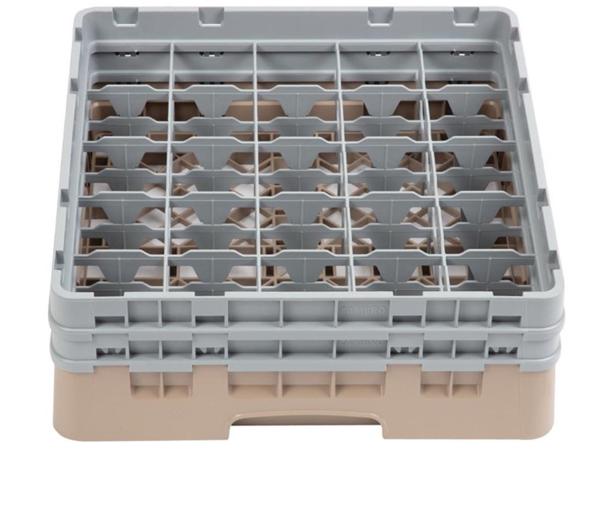 Cambro Camrack vaatwaskorf met 25 compartimenten max. glashoogte 13.3cm