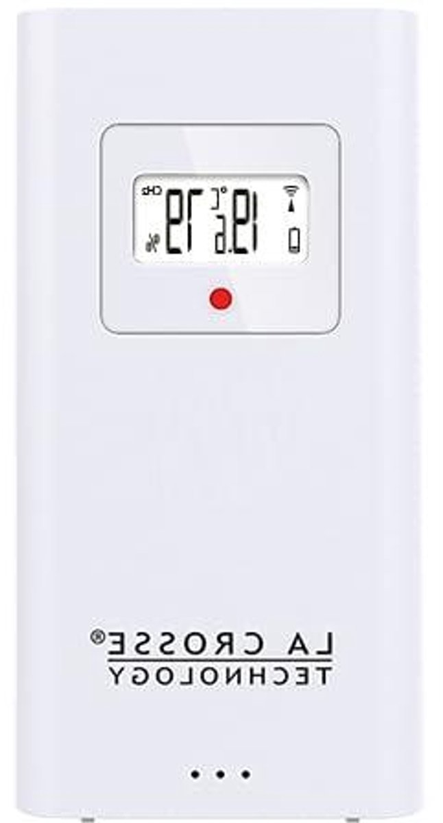Weerstation Sensor - Buiten Sensor - Buitentemperatuur Meten - Multi-channel - 97 x 50 x 32 mm - Wit