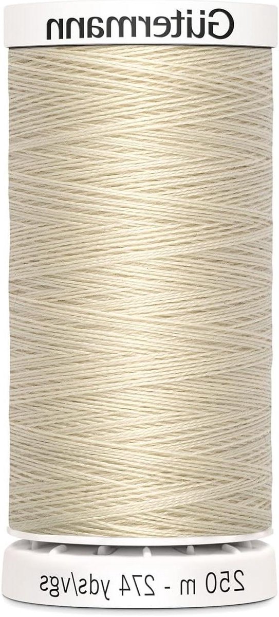 Naaigaren - Polyester Garen - Kleding Repareren - 100% Polyester - 250 Meter - Beige