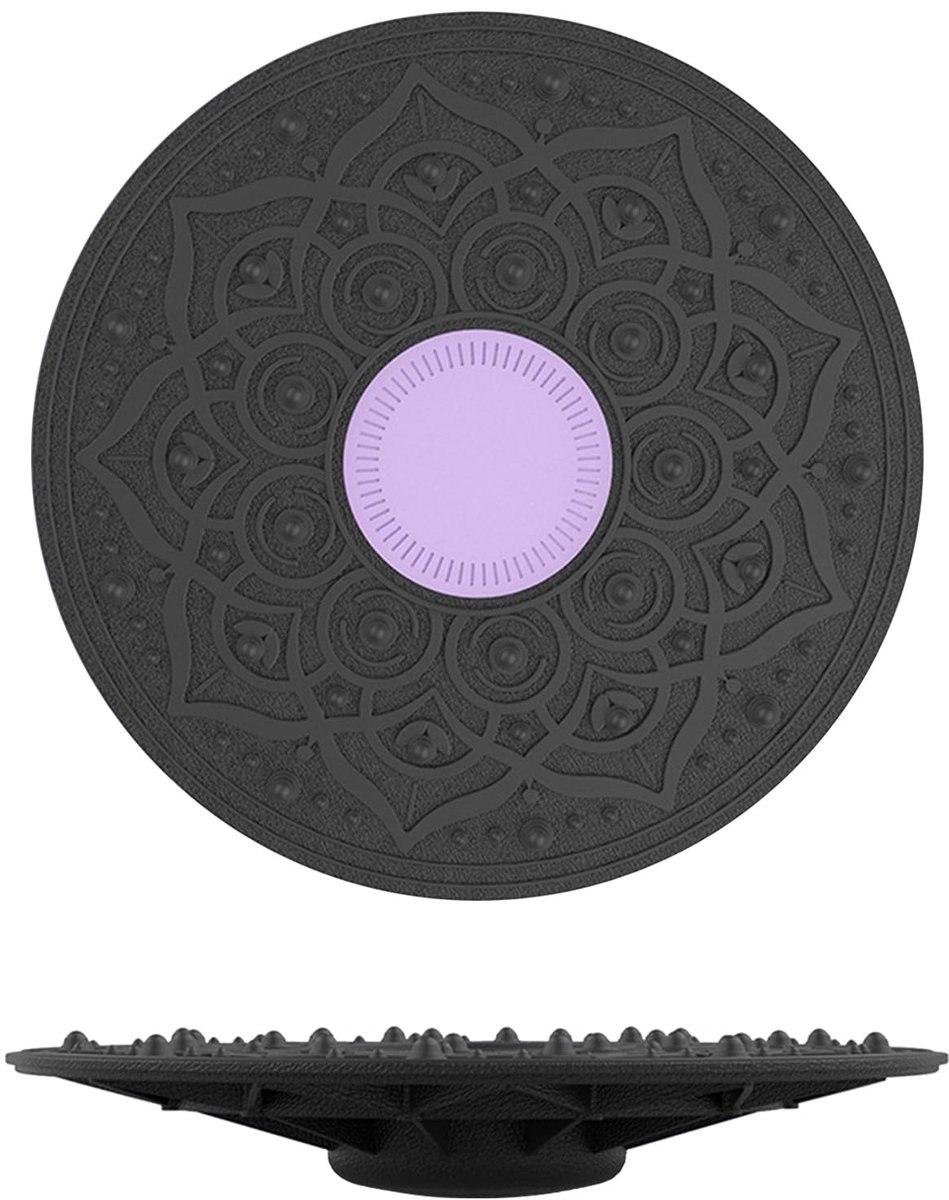 30Cm Balansbord Balanstrainer Voor Volwassenen Balansbord Halve Bol Met Antislipvoet Voor Yoga Gymtrainer Ter Verbetering Van Het Evenwicht