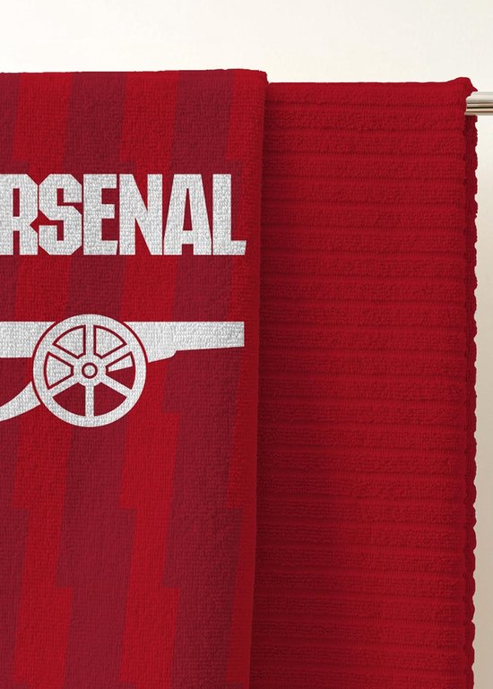 Arsenal FC Handdoek - Badhanddoek Strandlaken - Sporten Strand Zwemmen - Officieel Club Design - 75 x 150 cm — afbeelding 3