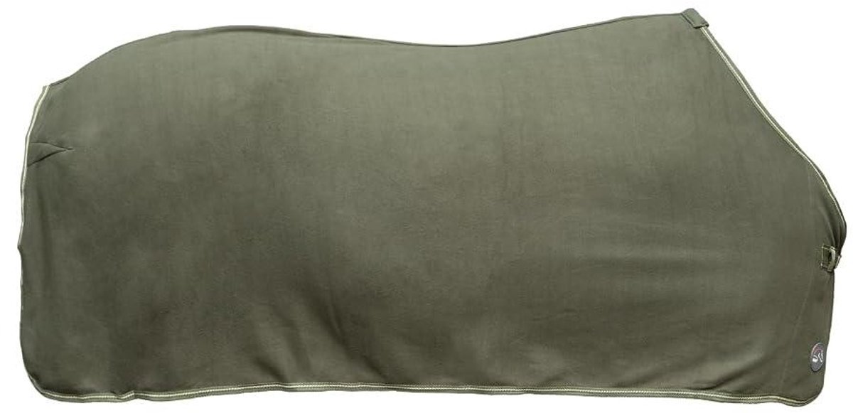 Zweetdeken Paard - Afsweetdeken Fleece - Paard Droog Houden - Optimale Zweetabsorptie - 185 cm - Donkergroen