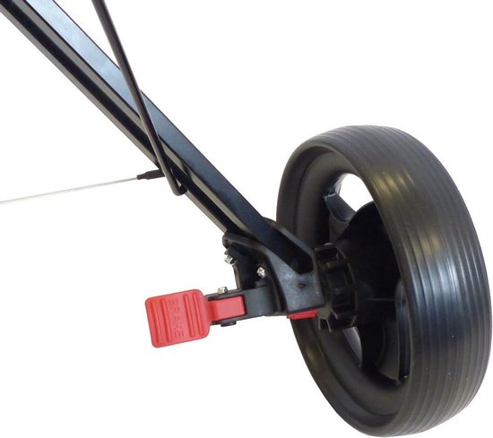 Lichtgewicht 3-wiel Golf Trolley Inklapbaar met Voetrem van Merkloos — afbeelding 3