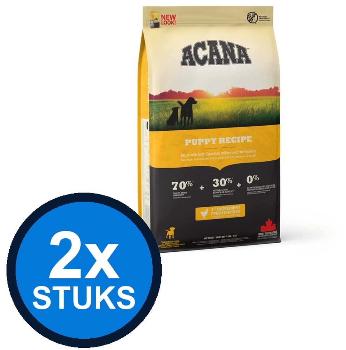 2x Acana - Dog puppy 11,4kg