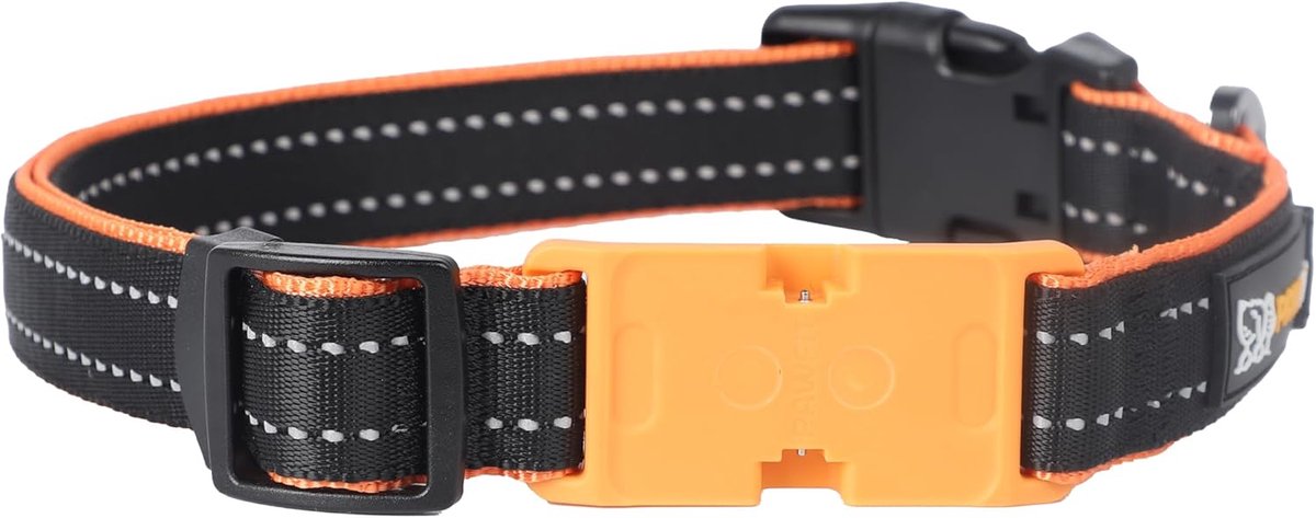SnelShoppen - Pawfit Hondenhalsband, Nylon Kraag met Veilige Sluiting, Verstelbare Huisdierhalsband met Zachte Neopreen Padding, Snelle Ontgrendeling,