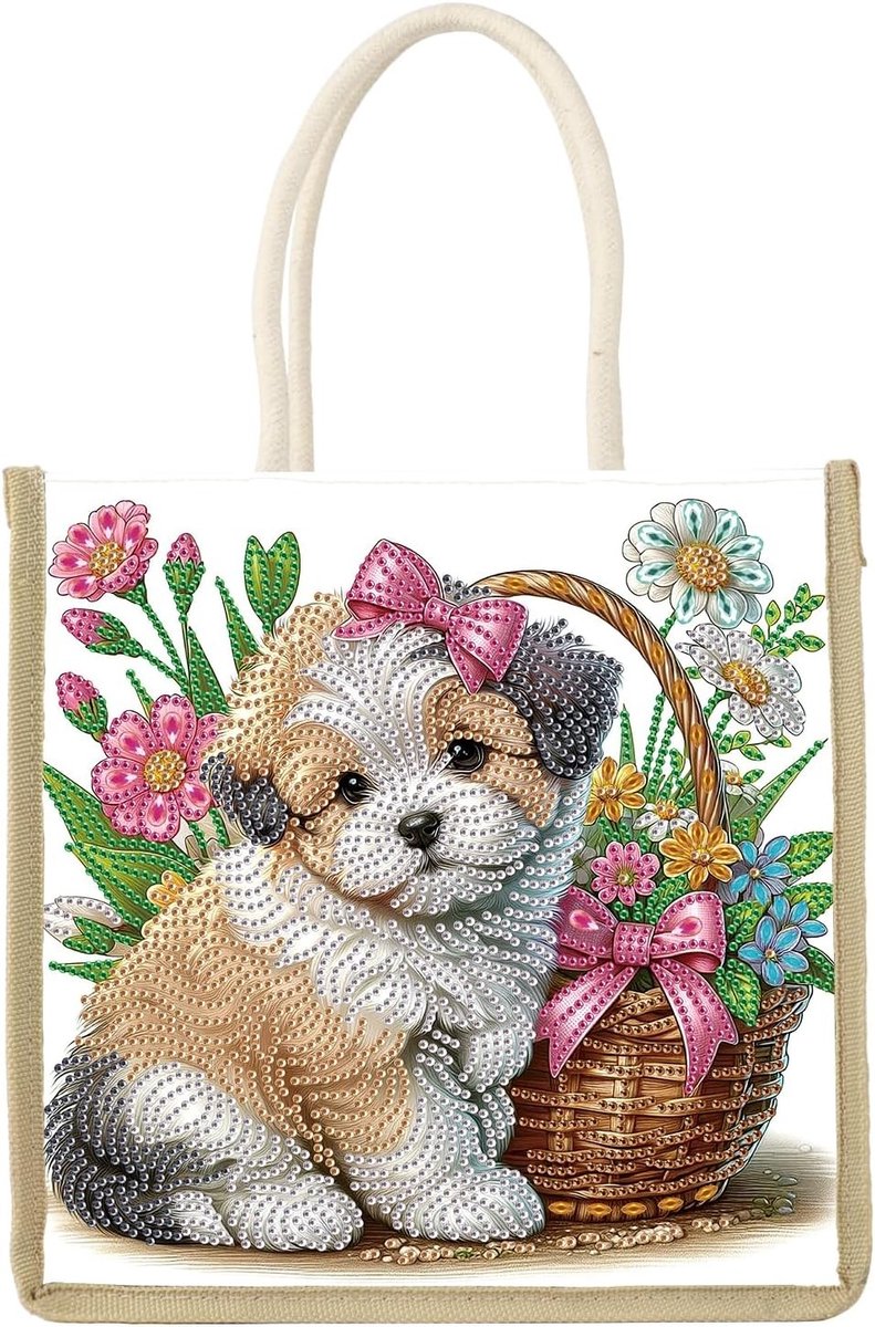 Elegante Dames Laptoptas 26 x 26 cm | Lichtgewicht Handtas voor Werk | Perfect voor Kantoor en Onderwijs met Bloemenprint