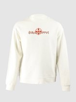 Brunotti - ReWind Heren Sweater Snow - 100% Katoen - Relaxed Fit - M