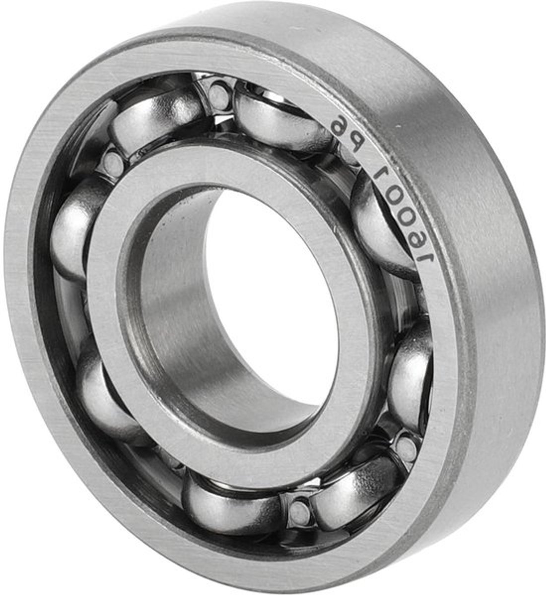 Diepe Groef Kogellagers P6 12x28x7mm Gesmeerd Zilver Scooter Skateboard Wiel
