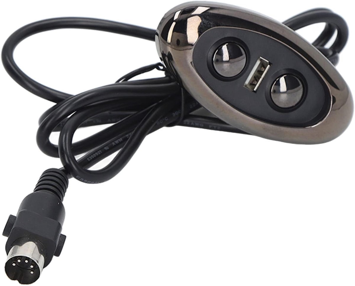 SnelShoppen - Electric Bench Controller met USB Oplaadpoort, 5 Pin Armstoel Schakelaar voor Elektrische Banken, Massage Stoelen, Industrieel Gebruik