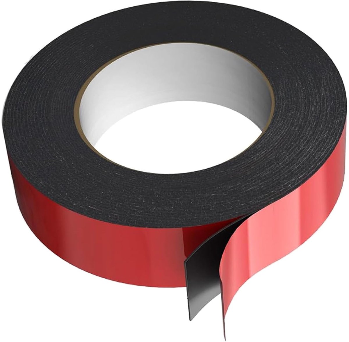 SnelShoppen - Foam Montagetape - Dubbelzijdige Plakband - Rood - Waterdichte Spons Tape - Extra Sterk Hechtvermogen - 2 cm x 10 m voor Thuis, Tuin, Cr