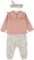 Dirkje Meisjes 3-delige Kledingset - Misty rose