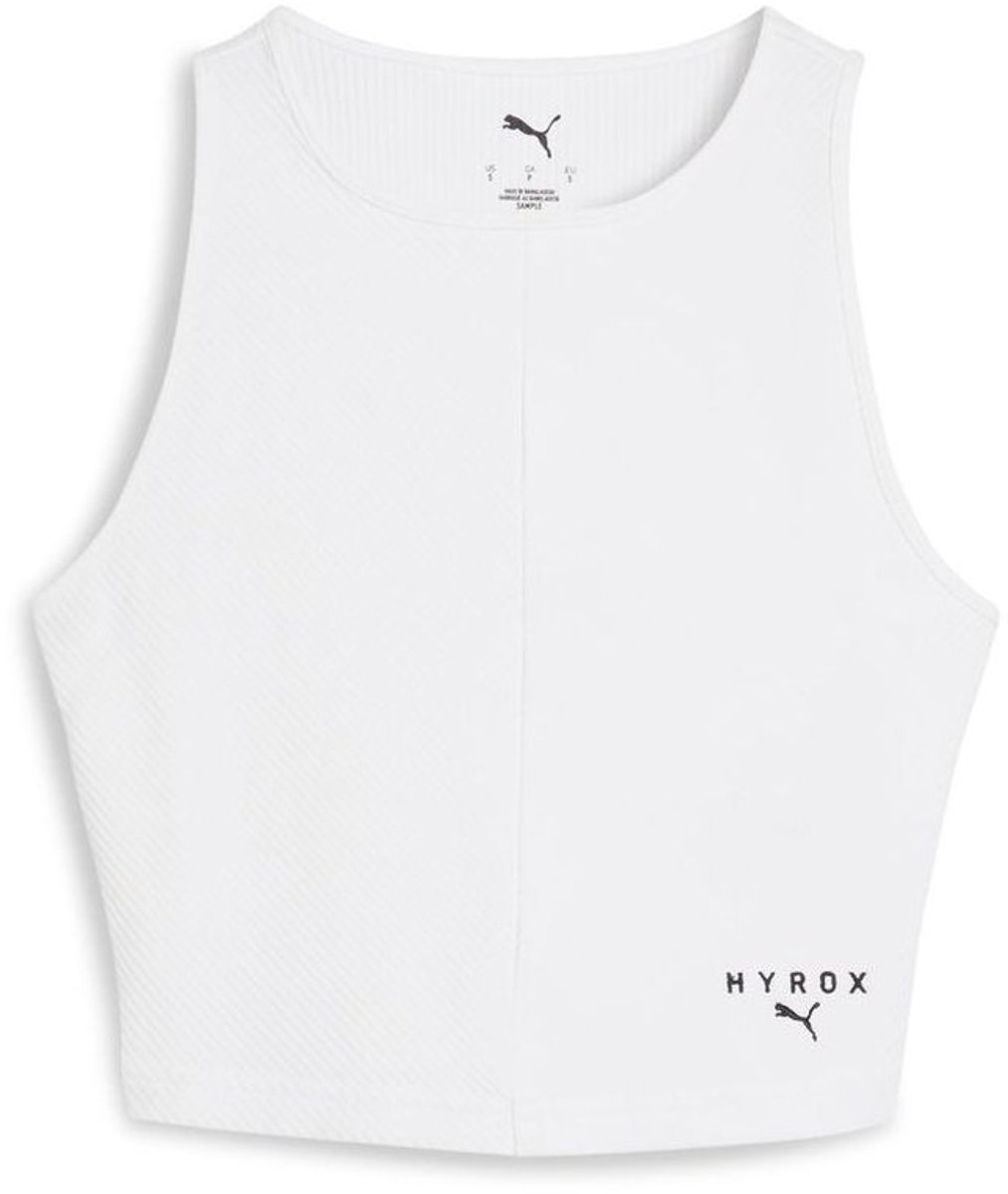 Puma Dames tanktop W X Hyrox Rib Crop 527640 Wit