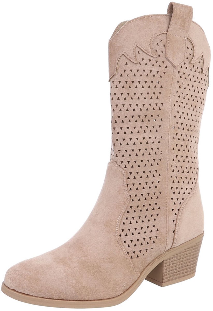 Enkellaars - western look - dames Mt:39