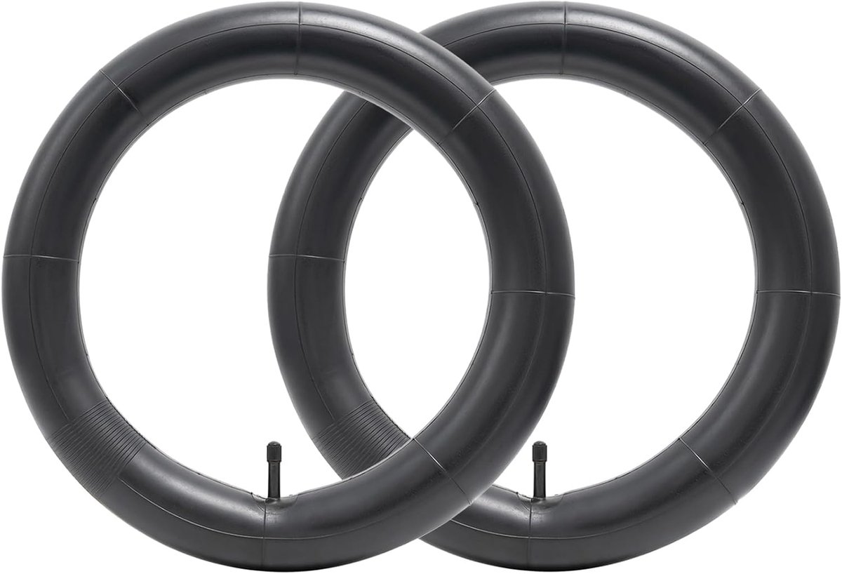 SnelShoppen - 18x1.75-2.125 Fietstubes - 18 Inch Vervangende Binnenbanden - Betrouwbare Butyl Rubber Binnenbanden met AV32mm Schrader Ventiel (2-Pack)