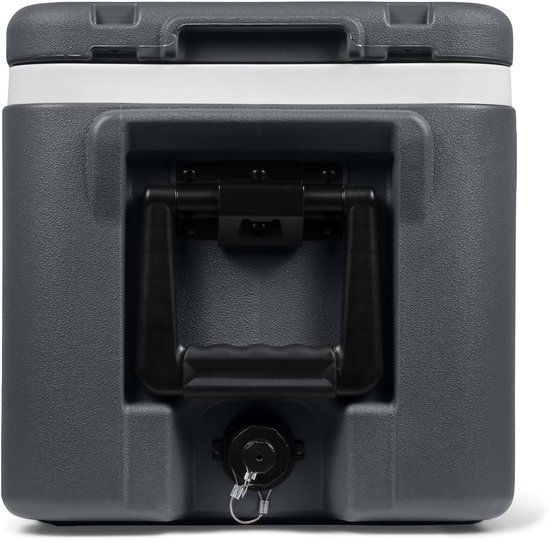 SnelShoppen - Steamy Pro 50 Koelbox 50 liter - Grijs - Ideaal voor Camping, Feest, Tuin, BBQ - Duurzaam, Lichtgewicht en Ruim — afbeelding 4