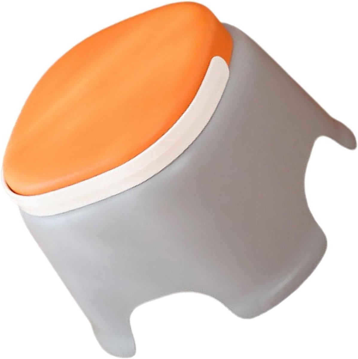 Voetsteun Douche - Krukje Opstapje - Comfortabel Staan - Antislip Ontwerp - 30 x 30 x 23 cm - Wit