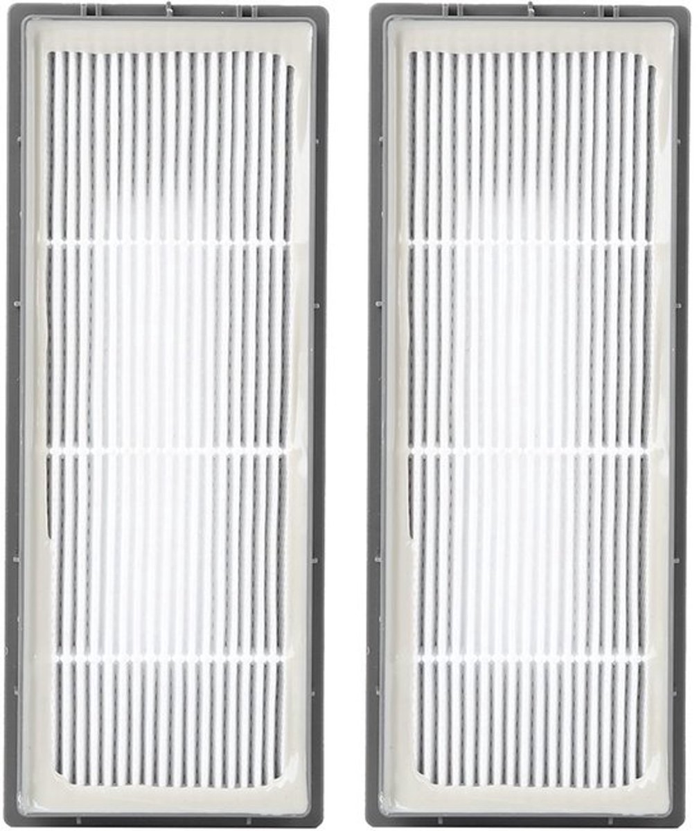 Filter Reserveonderdelen - 2 Stuks - Compatibel met 930 Robotstofzuiger - ABS-Kunststof - Afmetingen 15 x 6 x 1 cm - Gewicht 80 gram - Stofzuigerfilter