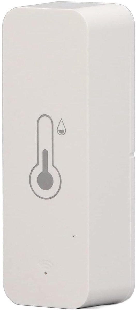 SnelShoppen - Temperature Humidity Sensor TH01 - WiFi Thermometer Hygrometer - Indoor Outdoor Monitoring - APP Alarm - Nauwkeurigheid ±1°C - Ideaal vo