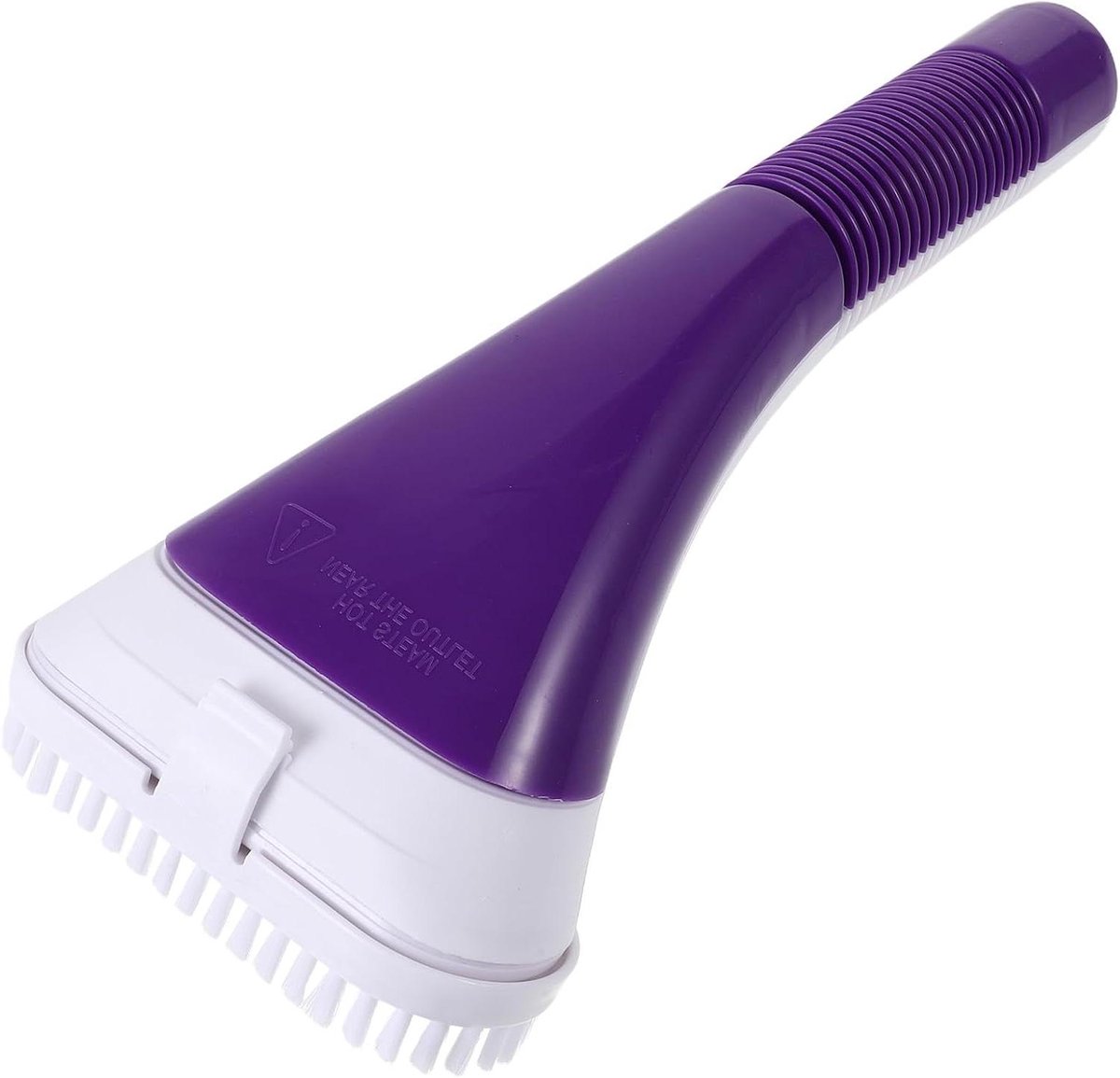 Universele Stoomkop - Vervangend Mondstuk - Kleding Stomen - Met Borstel - 28 cm Lengte - Paars