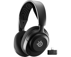 Draadloze Headset - Multi-systeem Audio - Gaming en Muziek - 60 Uur Accuduur - 265 gram - Zwart