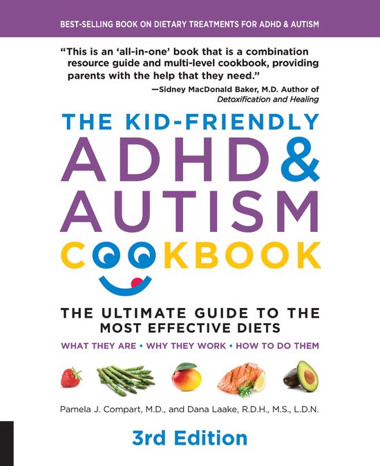 The Kid-Friendly ADHD & Autism Cookbook, 3rd edition - cover