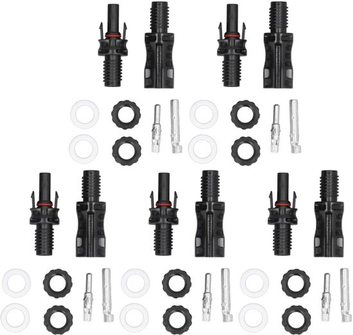 SPHProducts - Zonne-connectoren - UV-bescherming - Stevig en duurzaam - 1500v