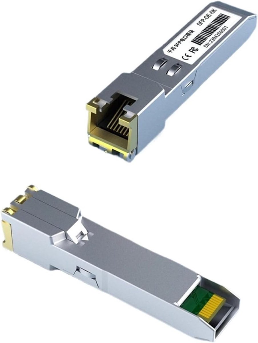Netwerk Transceiver Module - SFP naar RJ45 - Netwerk Uitbreiding - Plug and Play - 1000M - SFP-GE-SK