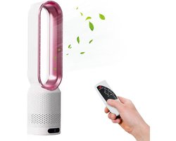 toren ventilator - luchtreinigers -Circulatie - Bladloze - Ventilator - Ultra-Stille - Slaapzaal - Bureau - Vloer -Elektrische - Toren -Zonder -Blad - Ventilator - Ventilator - Rozerood