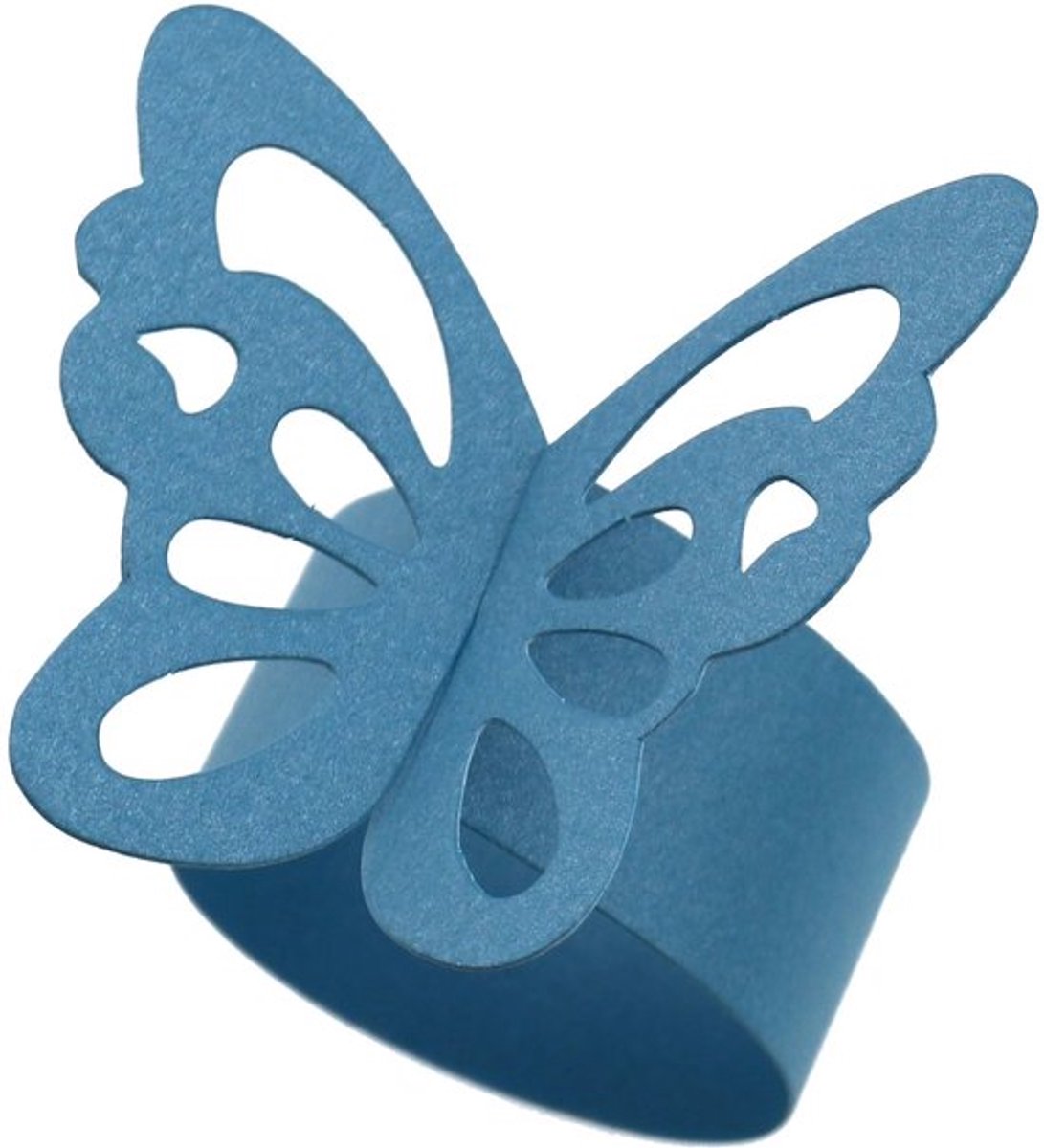 Dailygoody Blauw Vlinder Servetring van Cosensi