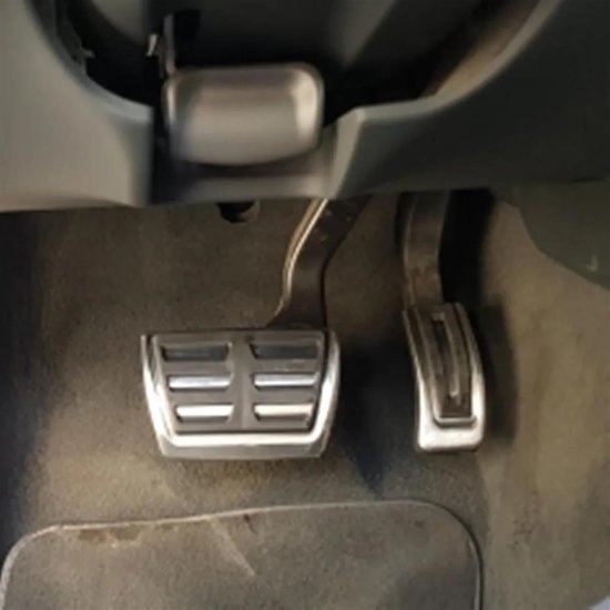 Pedaalhoezen Set - Auto Accessoires - Veiliger Rijden - Antislip Ontwerp - Roestvrij Staal - Zwart — afbeelding 3