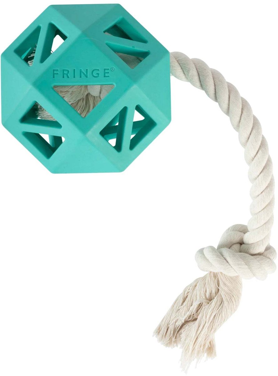 PetShop by Fringe Studio Pull My Way - Hondenspeelgoed - Rubber Trekspeeltje - Treat Dispenser - Voor Sterke Kauwers
