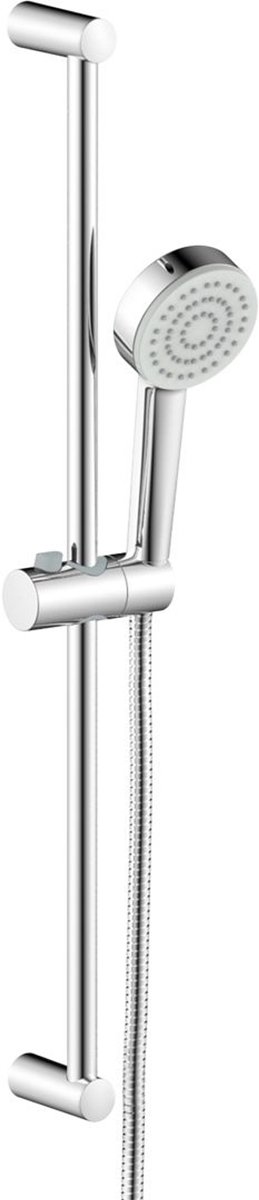 Hansa Basic - Set douchekop, douchestang en doucheslang, chroom 55780113
