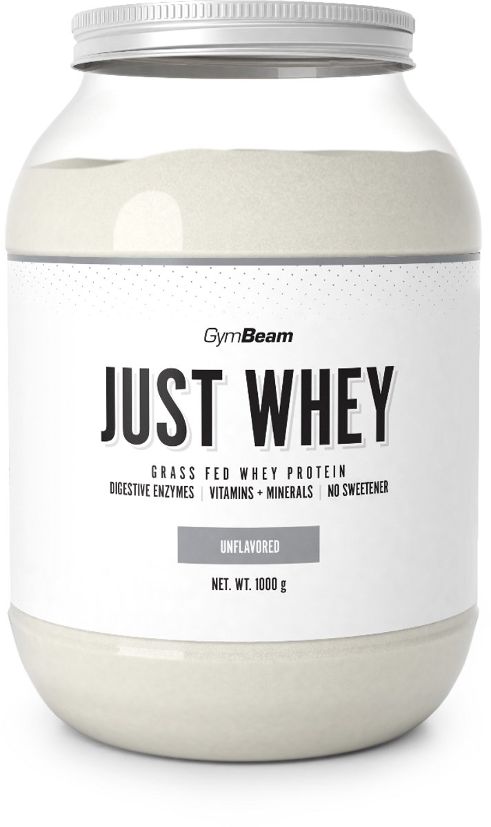 GymBeam Just Whey Proteïne - Niet-Gearomatiseerd - Whey Proteïne Blend - Eiwitpoeder - 1000 gram (33 servings)