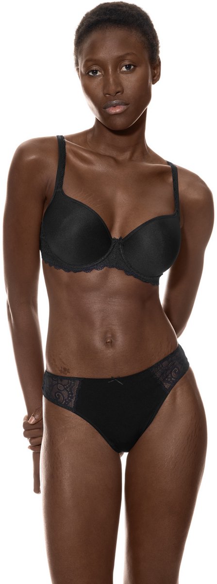 Mey Damen Spacer-Beha Serie Amorous Schwarz