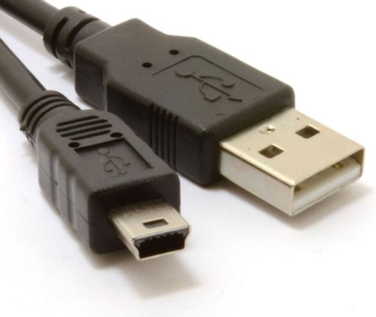 Solidchoice - Dailygoody - USB Mini 2.0 A Oplaad- en Data Kabel - Extra Lange 2m