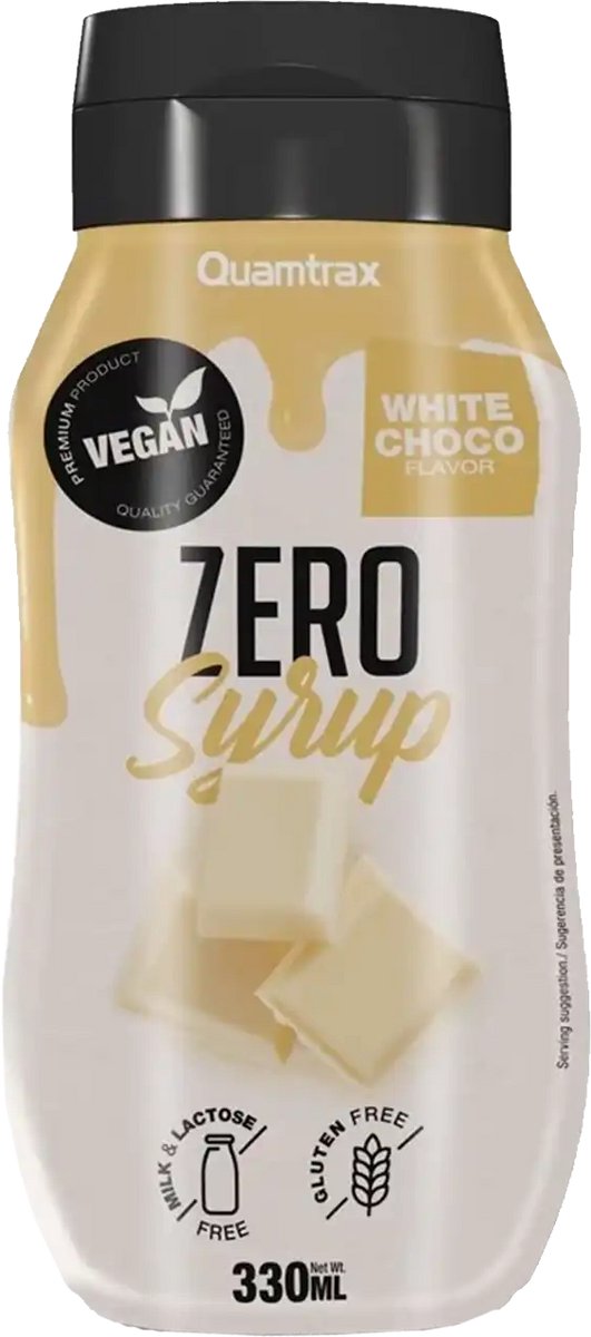 0% Kcal Syrup - 330ml - White Chocolate