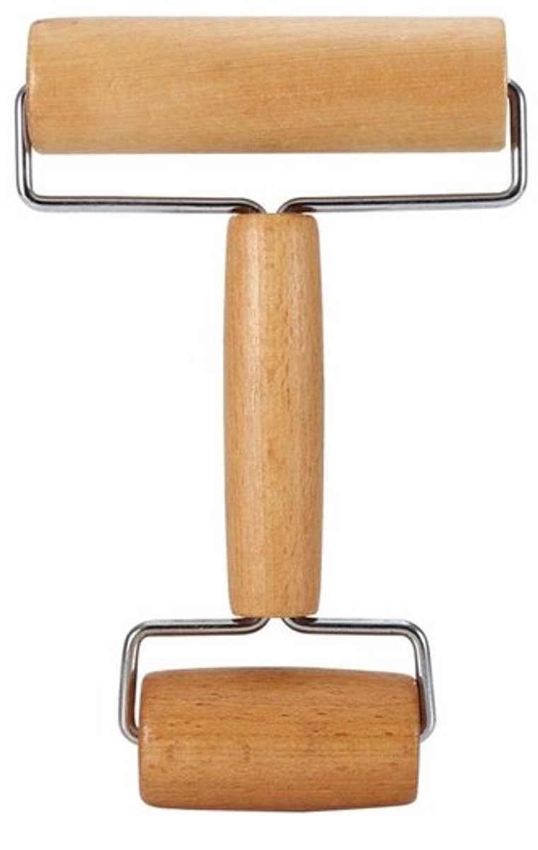 Perfecte houtenvormige rolling pin voor deeg en pizza van Shopcentral