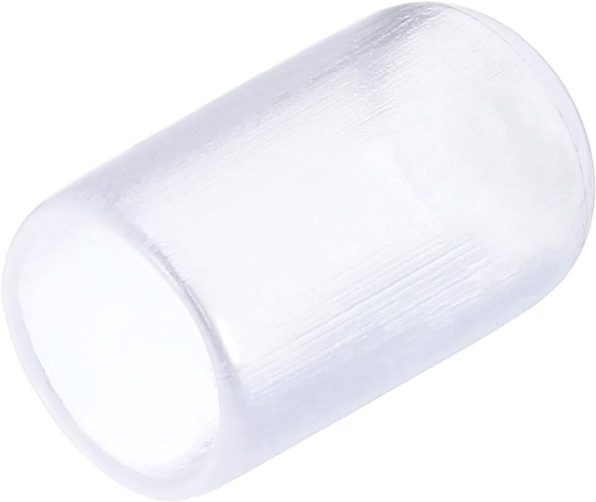 Rubberen Eindkappen - Buisstop Beschermkappen - Meubels Beschermen - Zachte Elastische Materiaal - 7mm Binnendiameter - Transparant