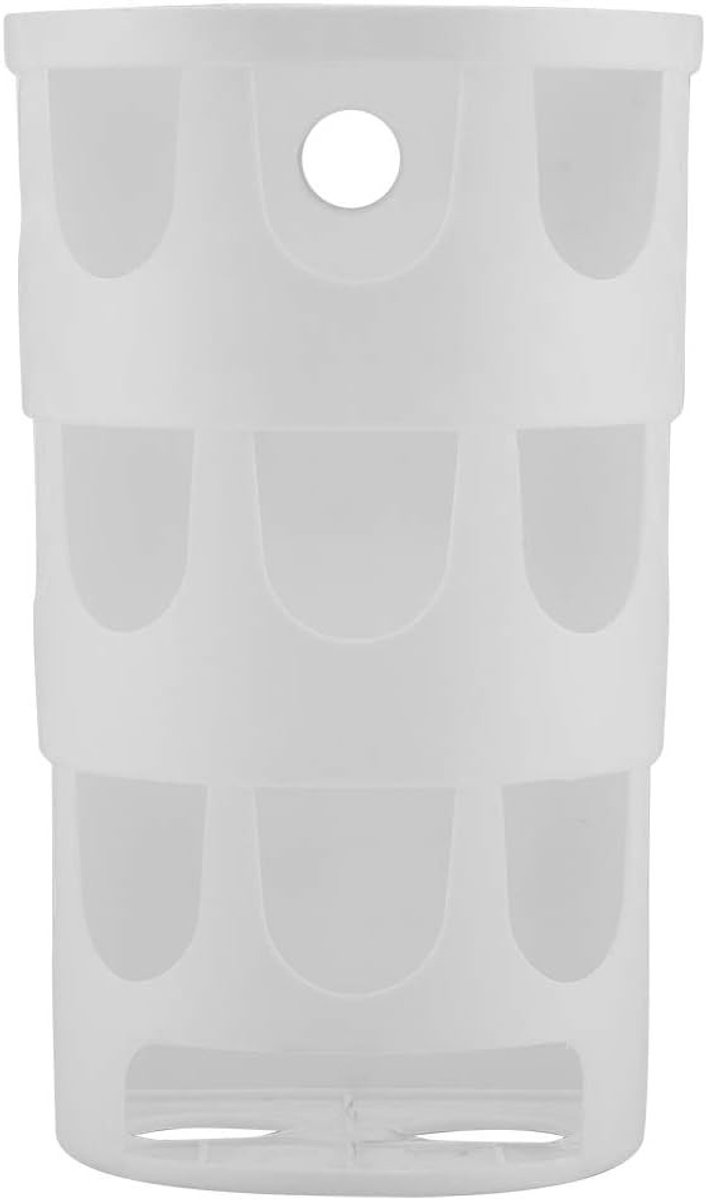 Muurbevestigde Dispenser voor Afvalzakken, Ruimtebesparende Houder voor Herbruikbare Plastic Afvalzakken, Ideaal voor Keuken en Badkamer