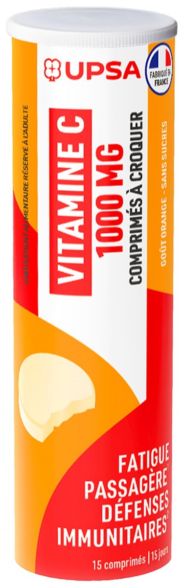 UPSA Vitamine C 1000 mg 15 Kauwtabletten