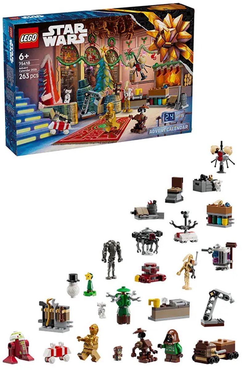LEGO Star Wars Adventskalender 2025 Bouwbaar Speelgoed - 75418 — afbeelding 26