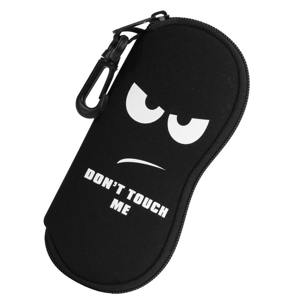 Solidchoice- Zonnebrilhoes Ultra Lichtgewicht - Neopreen Etui - Zipper/Opbergtas - Riemclip - Bescherming - Handig voor Brildragers - Brilletui