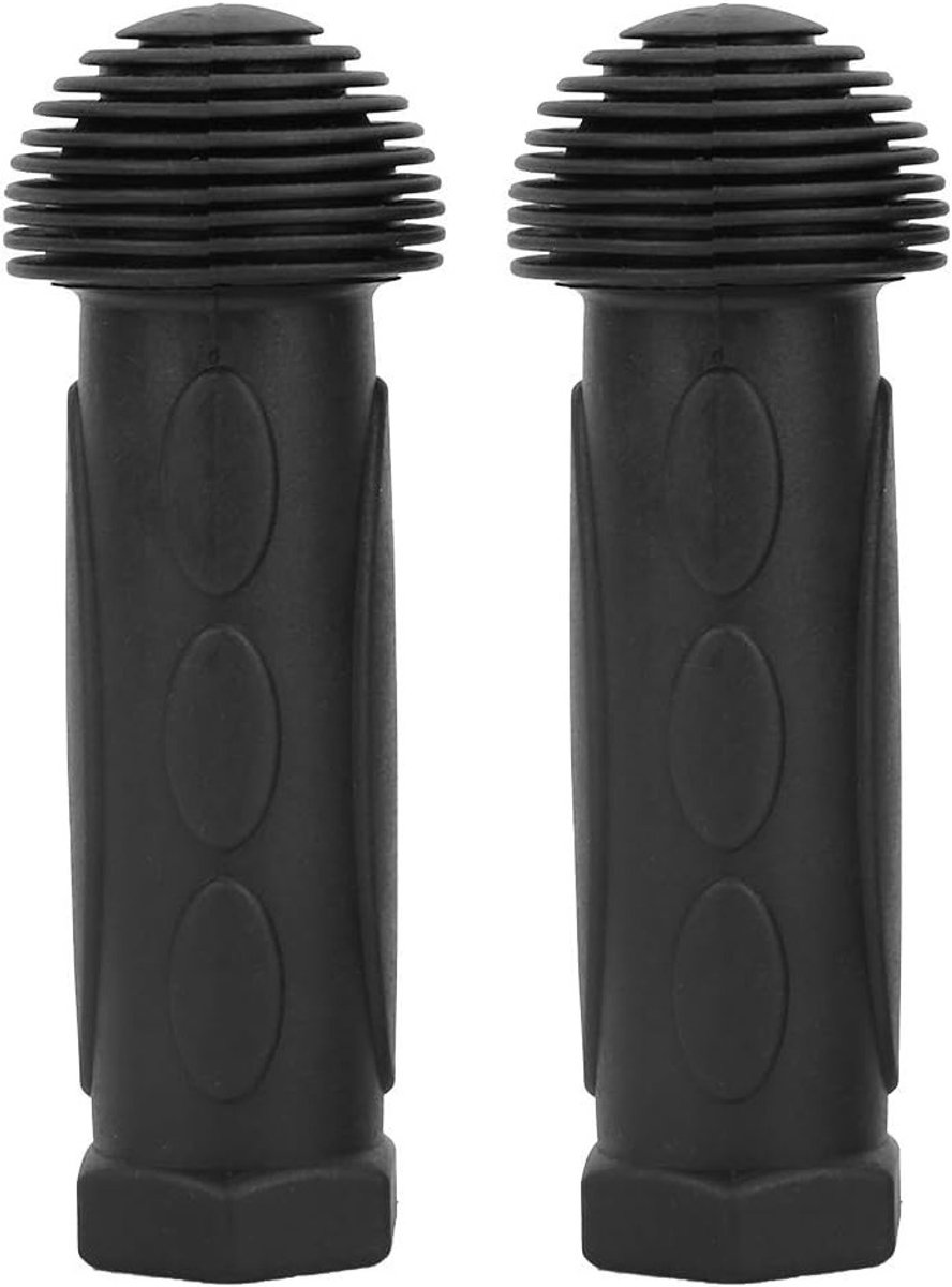 2 Stuks Plastic Antislip Rubber Handvatten Vervanging voor Kinderscooters - Geschikt voor 22mm Stuurdiameter, Verbeter Grip en Veiligheid