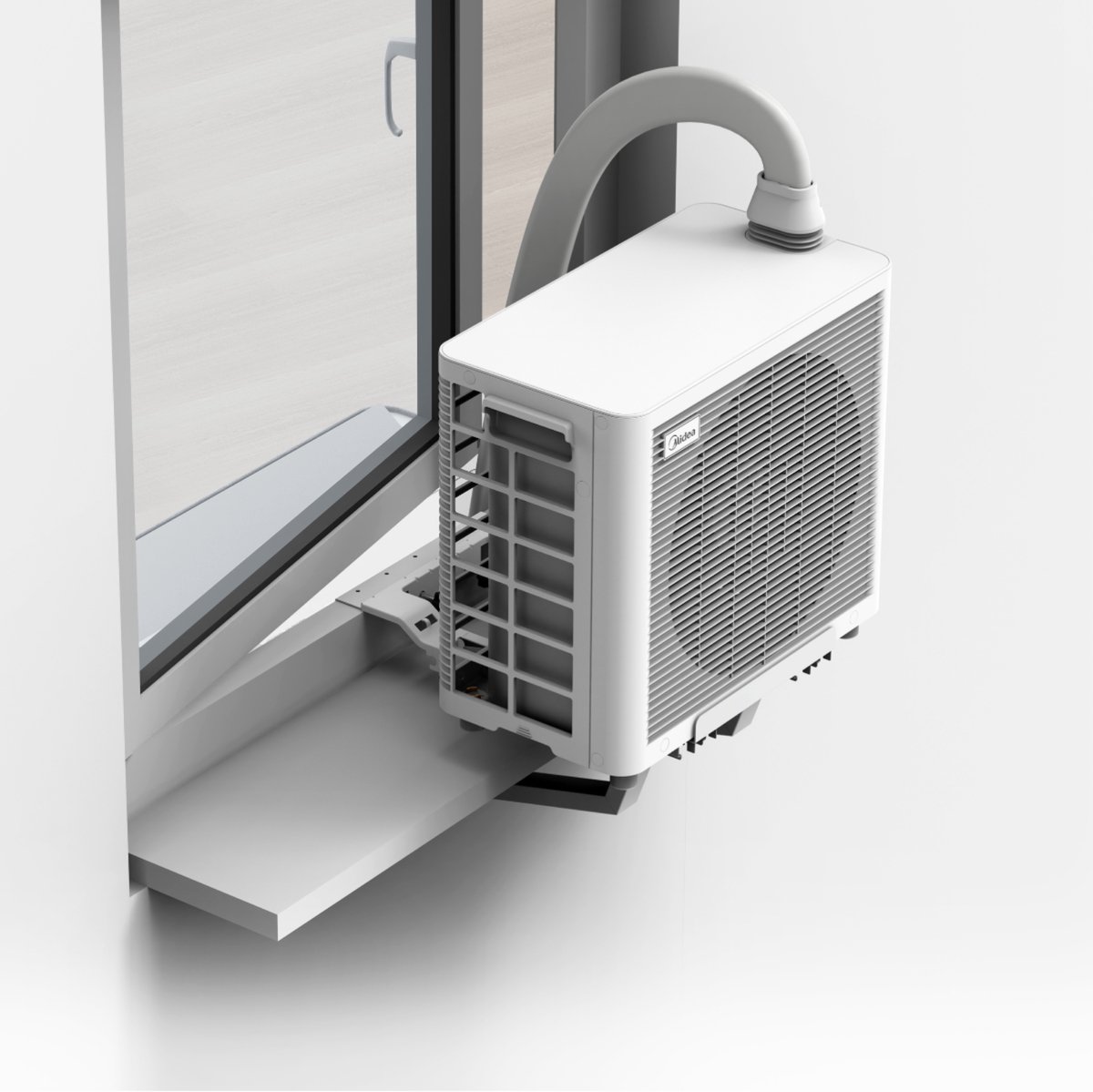Midea PortaSplit 12.000 BTU - Mobiele Split Airco met Luchtreiniger