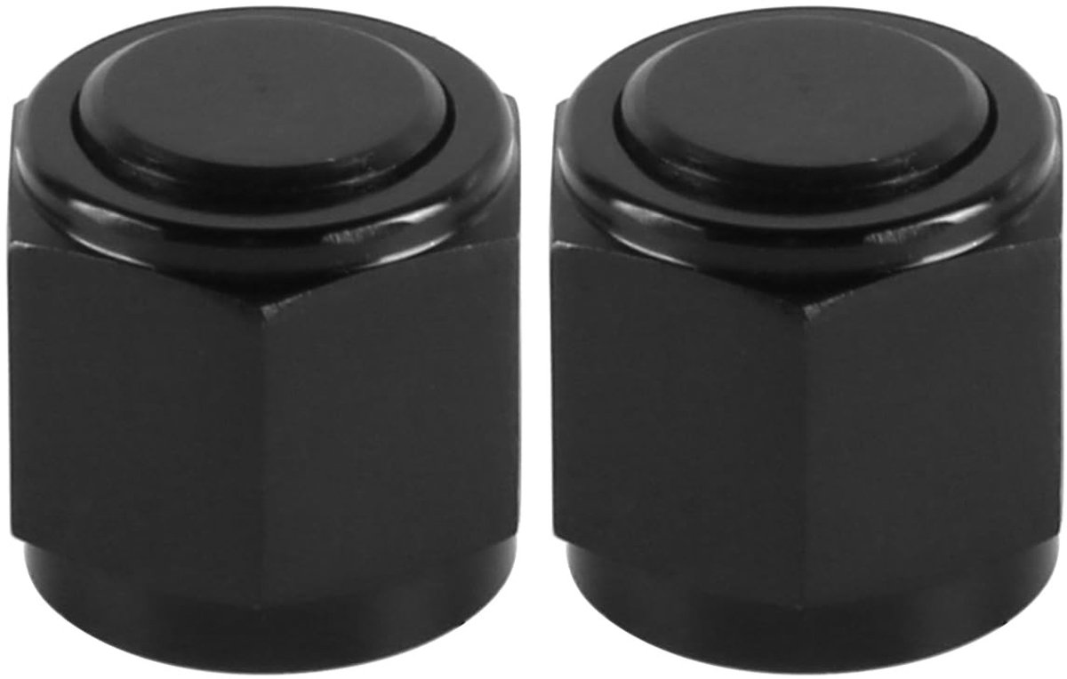 Dailygoods - Universele Flare Cap Poort Plug - Adapter voor Brandstofolieleiding - Zwart AN8 - Eenvoudige installatie - Vervangbare fitting - Geschikt...