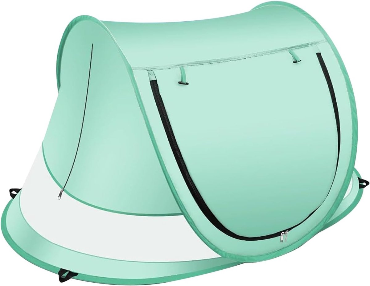 Baby Strandtent - Babyscherm Zonnedak - Bescherming Tegen Zon - UV Bescherming UPF 50+ - 110x70x50cm - Meerkleurig