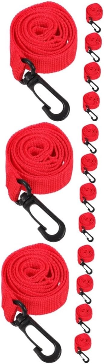 Wandeltouwen Peuters - Veiligheidstuigjes Kinderen - Samen Wandelen - Afneembaar Ontwerp - 15 Stuks - Rood