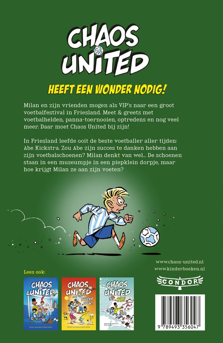 Chaos United - Chaos United heeft een wonder nodig! - back cover