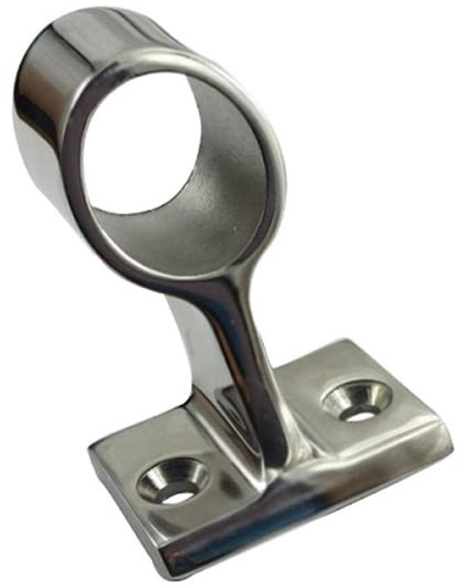 Boot Hand Rail Fitting - 22mm - Duurzaam en Sterk - Anti-roest - Marine Hardware - Geschikt voor Stanchion - 1 Stuks