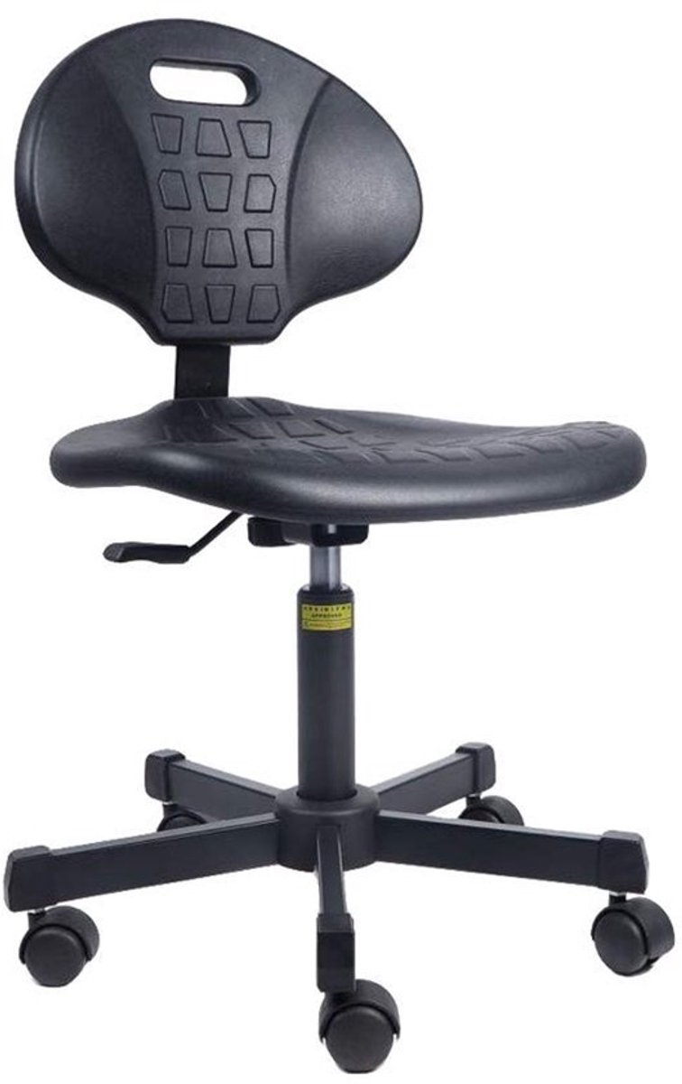 Stoel Ergonomisch - Polyurethaan - Stalen Basis - Verstelbaar 40 cm/53 cm - Comfortabel - Modern Design - Bureaustoel